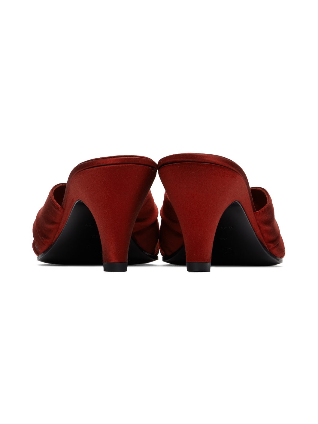 Red Soft Knot Pumps - 2