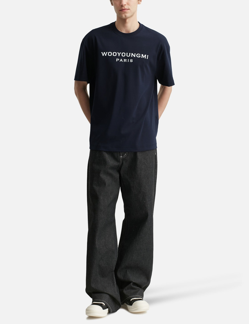 Wooyoungmi FRONT LOGO T-SHIRT outlook