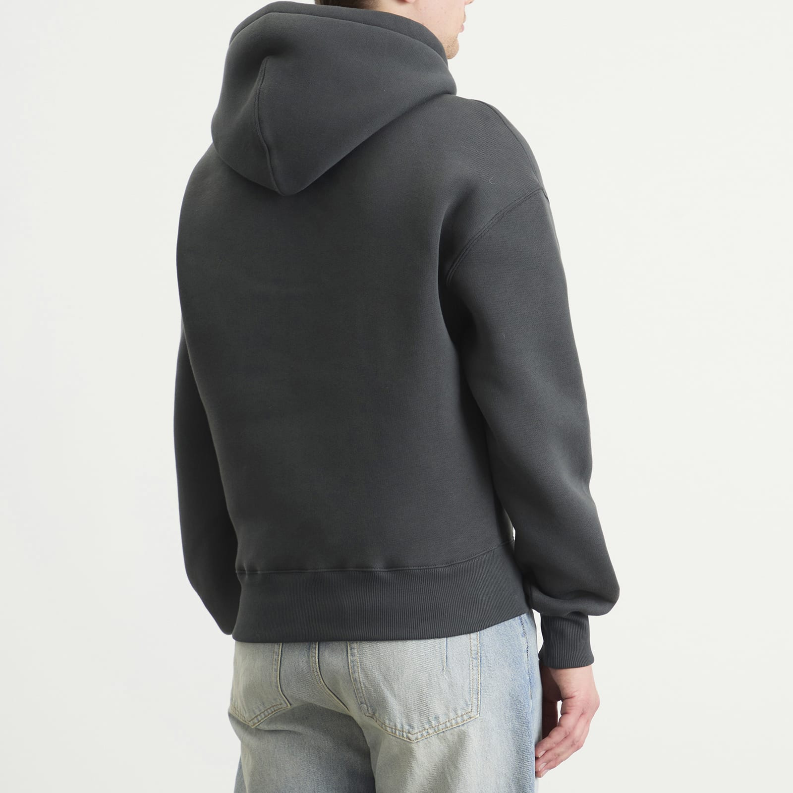 AMI Paris Brushed Fleece Hoodie Big ADC - 3