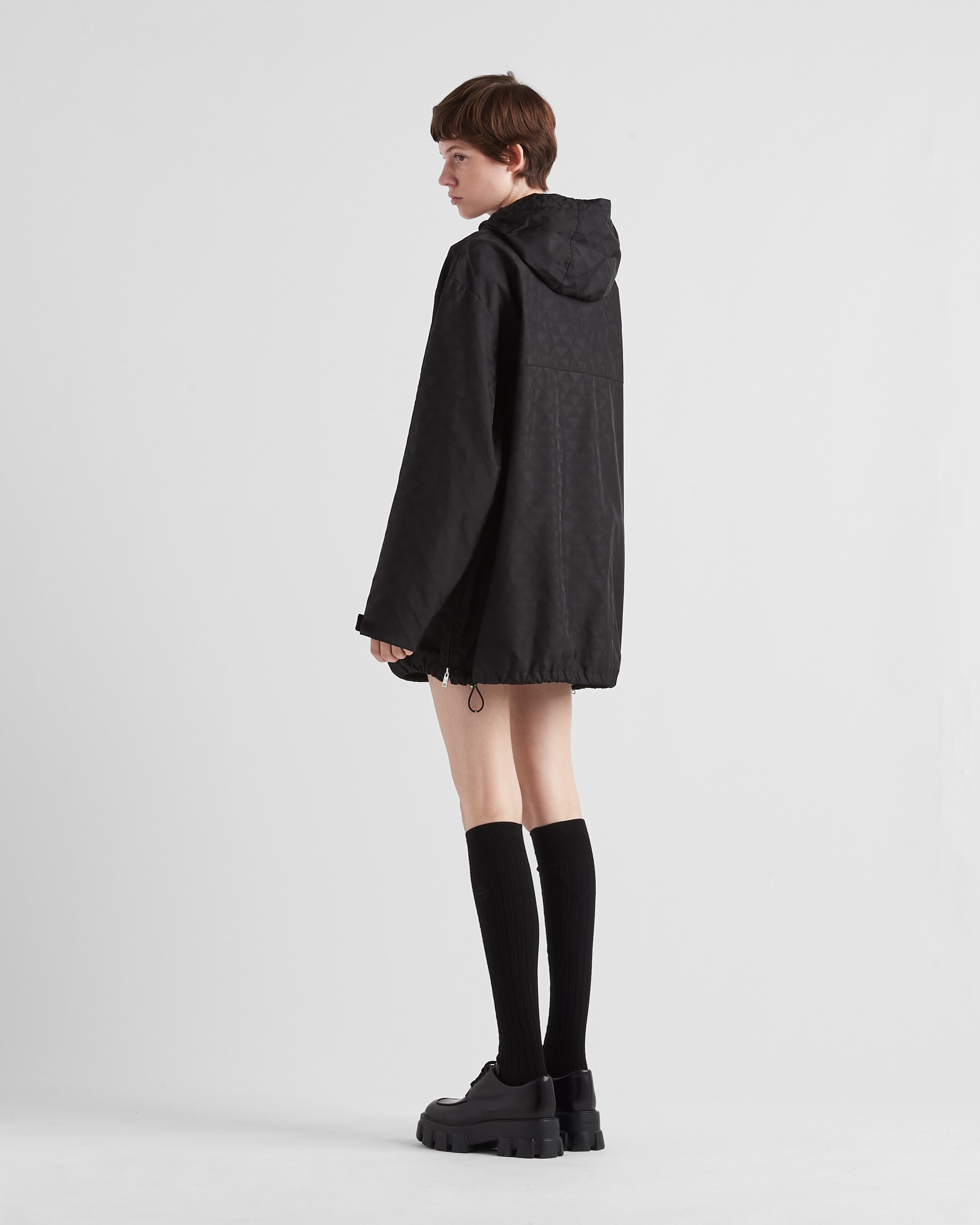Printed Re-Nylon blouson jacket - 5
