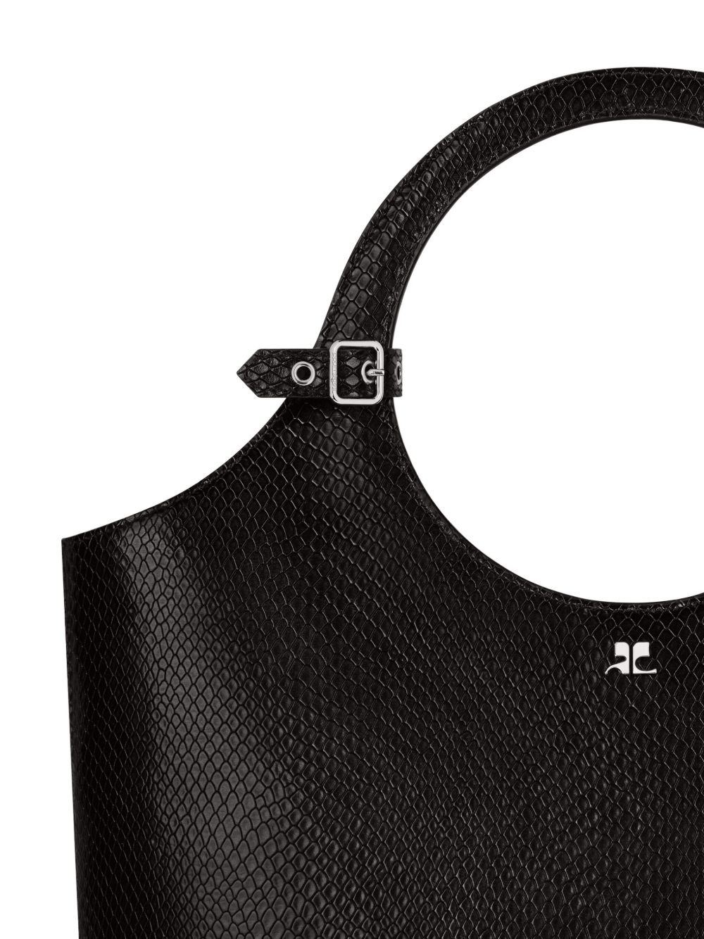 medium Holy leather tote bag - 5