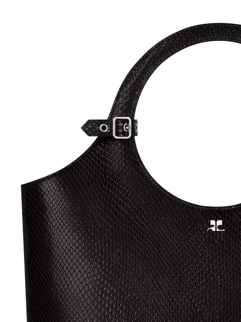 medium Holy leather tote bag 5