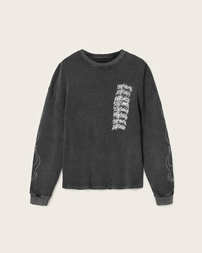 INCENDO LONG SLEEVE GRAPHIC T-SHIRT - 1