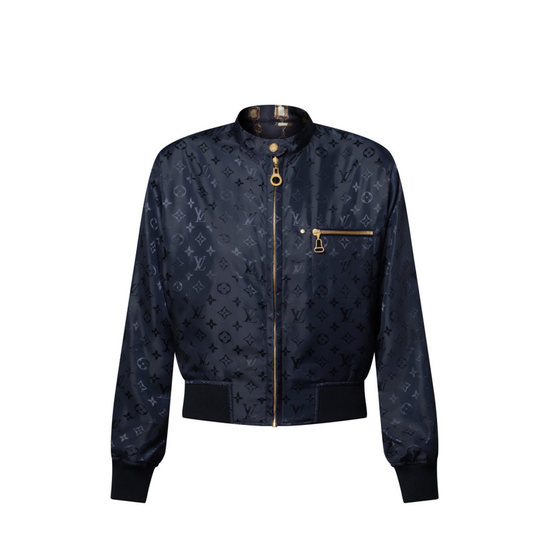 Reversible Necklace Bomber Jacket 4