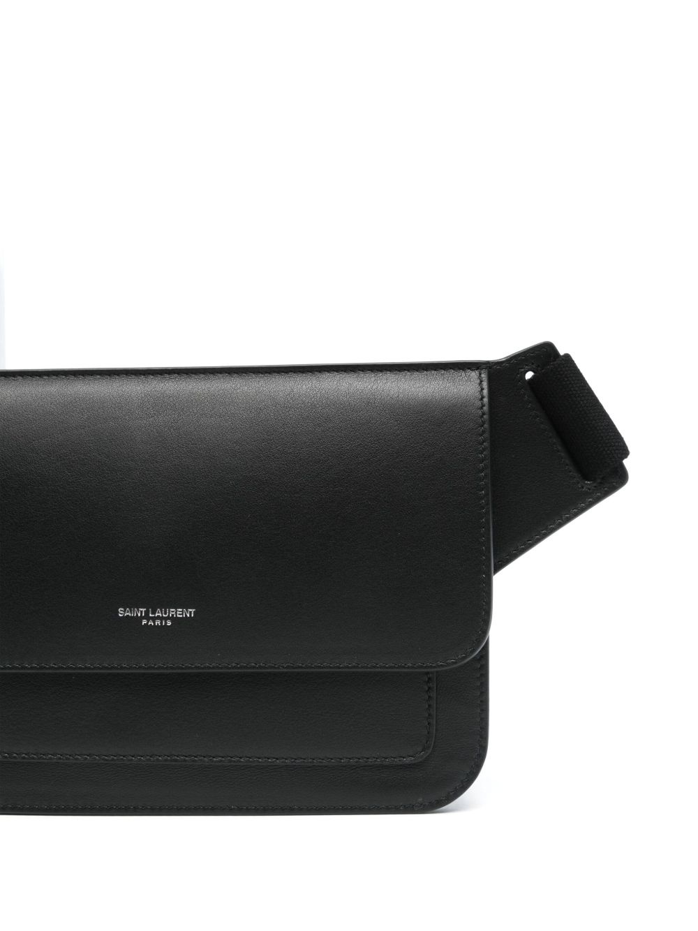 logo-stamp leather belt bag - 4