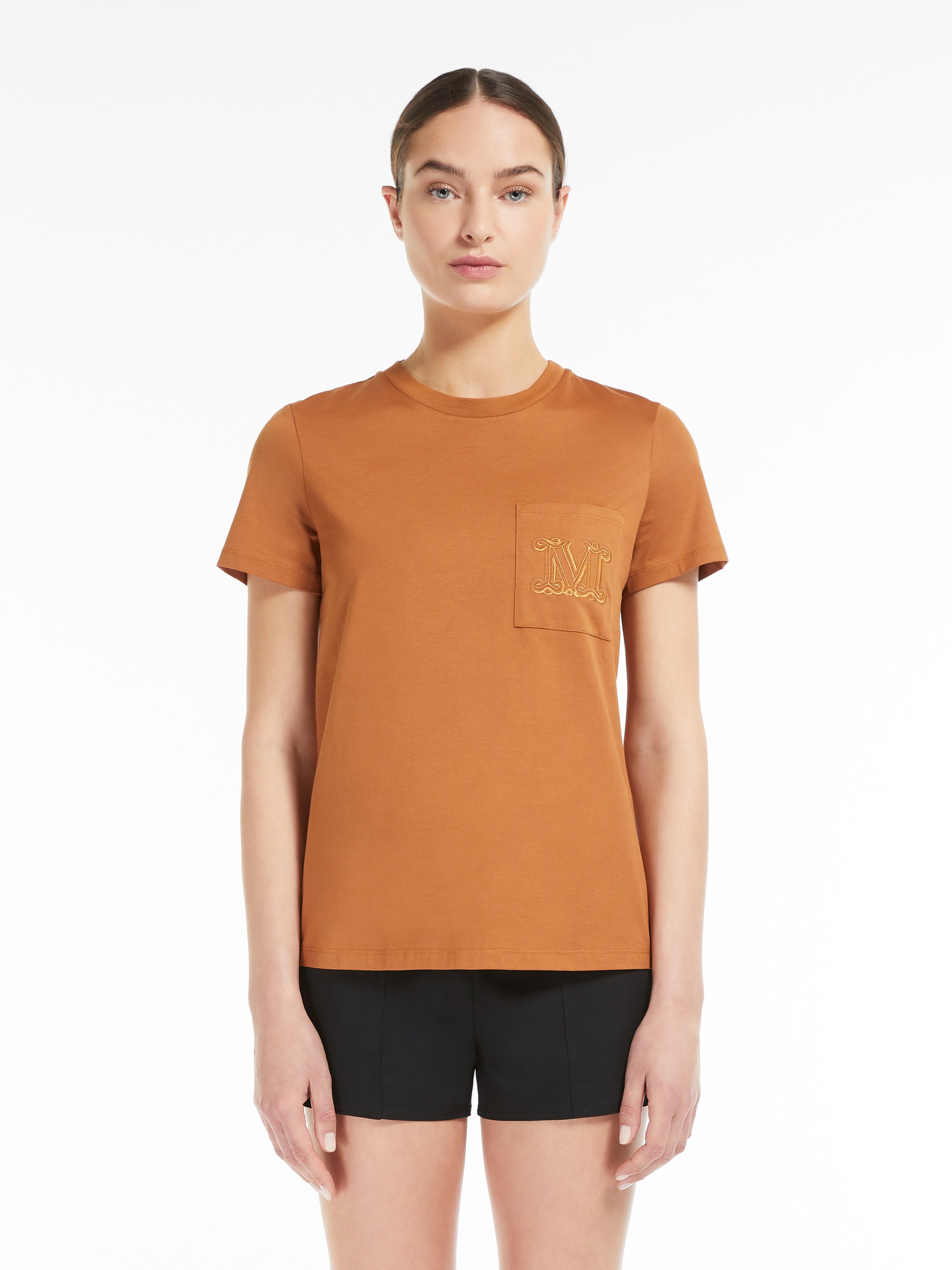 Cotton T-shirt with pocket - 3