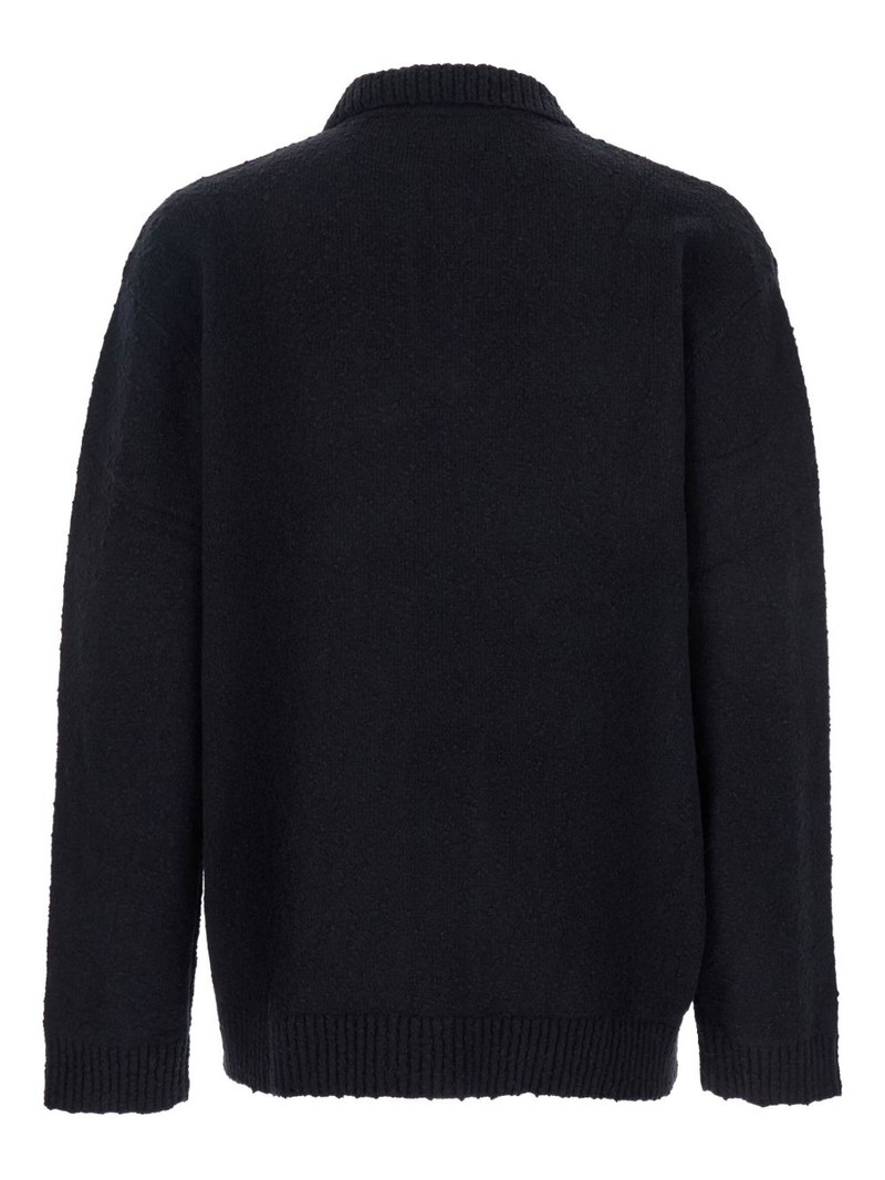 REPRESENT knitted polo sweater outlook