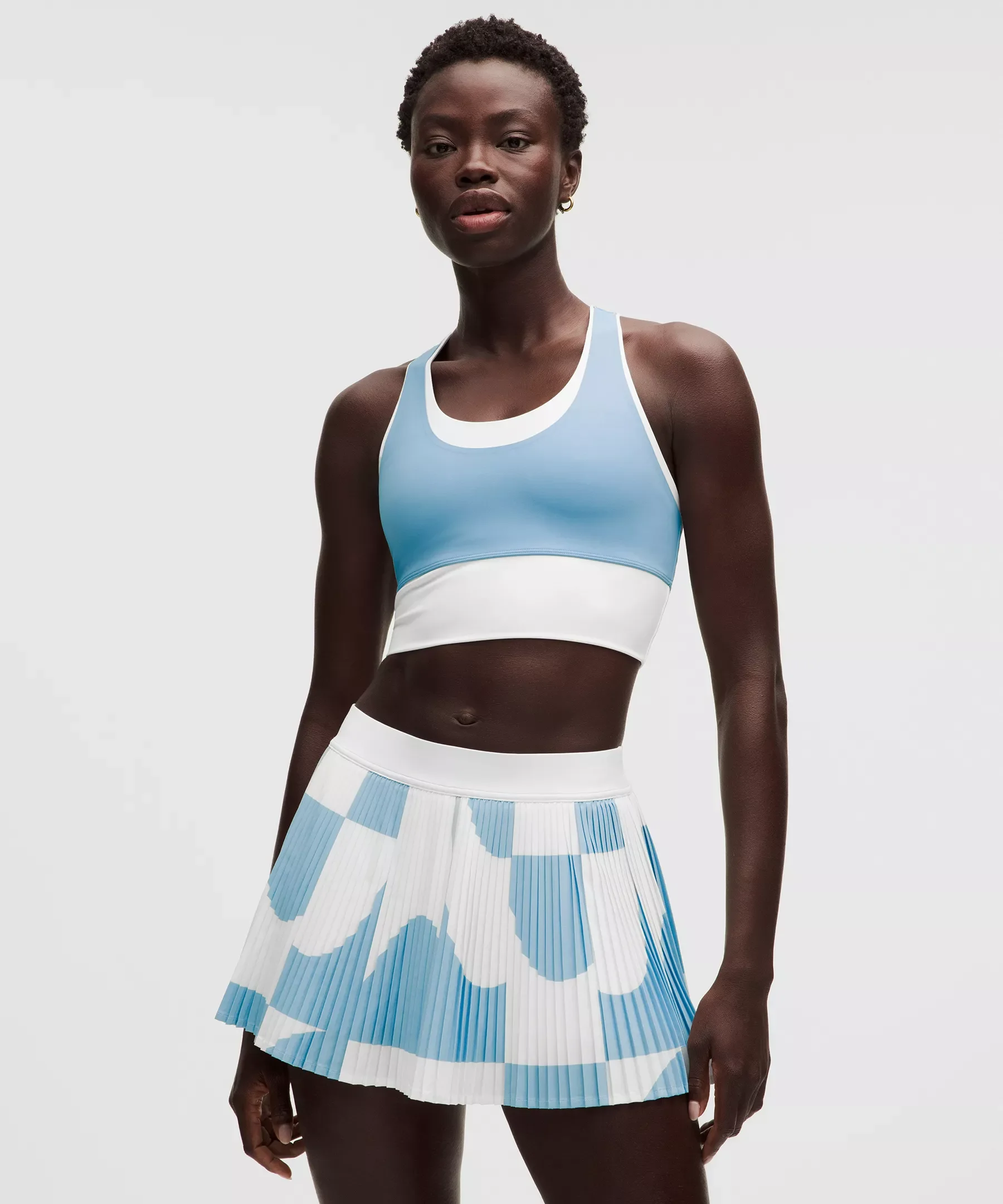 Layered Racerback Tennis Tank Top - 1