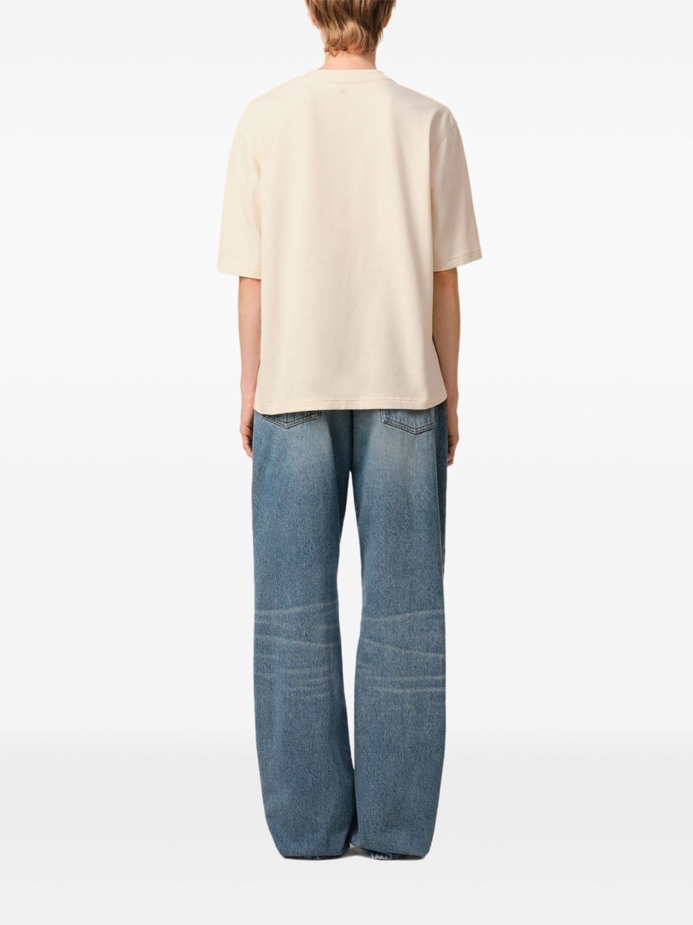 Ami Paris-patch T-shirt - 5