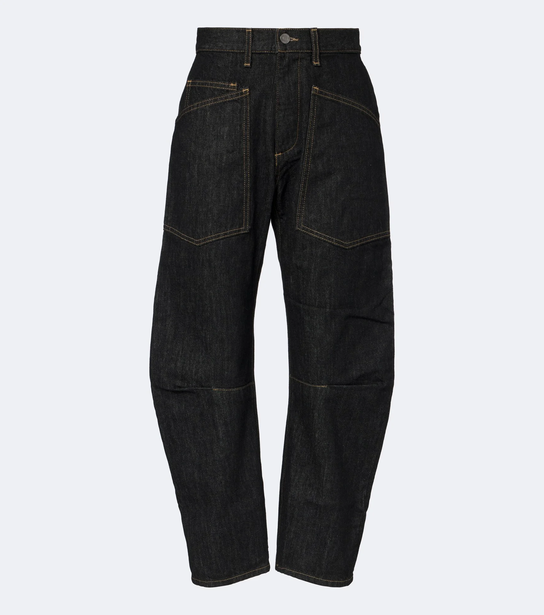 Shon barrel-leg jeans - 1
