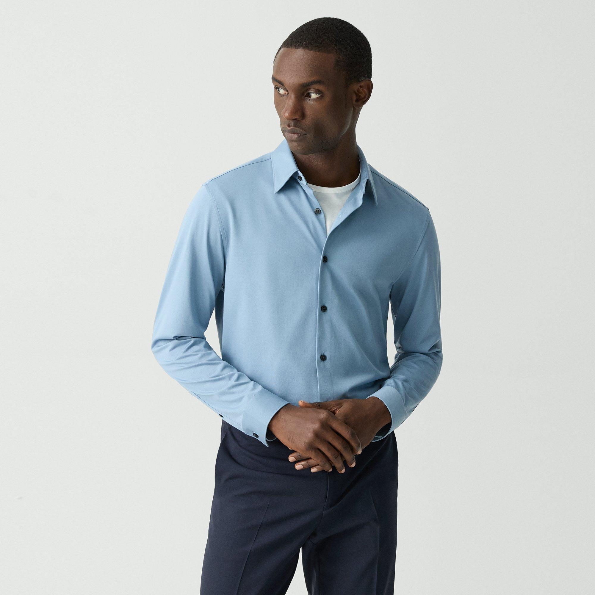 Sylvain Shirt in Structure Knit - 2
