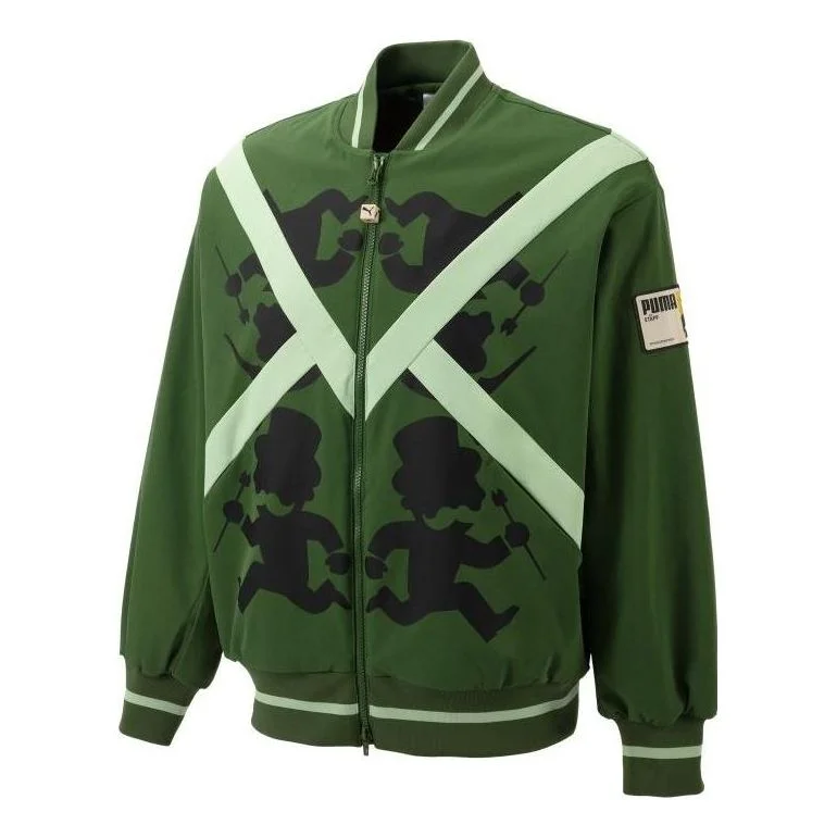Puma X Staffonly X Monopoly Jacket 'Green' 539893-80 - 1