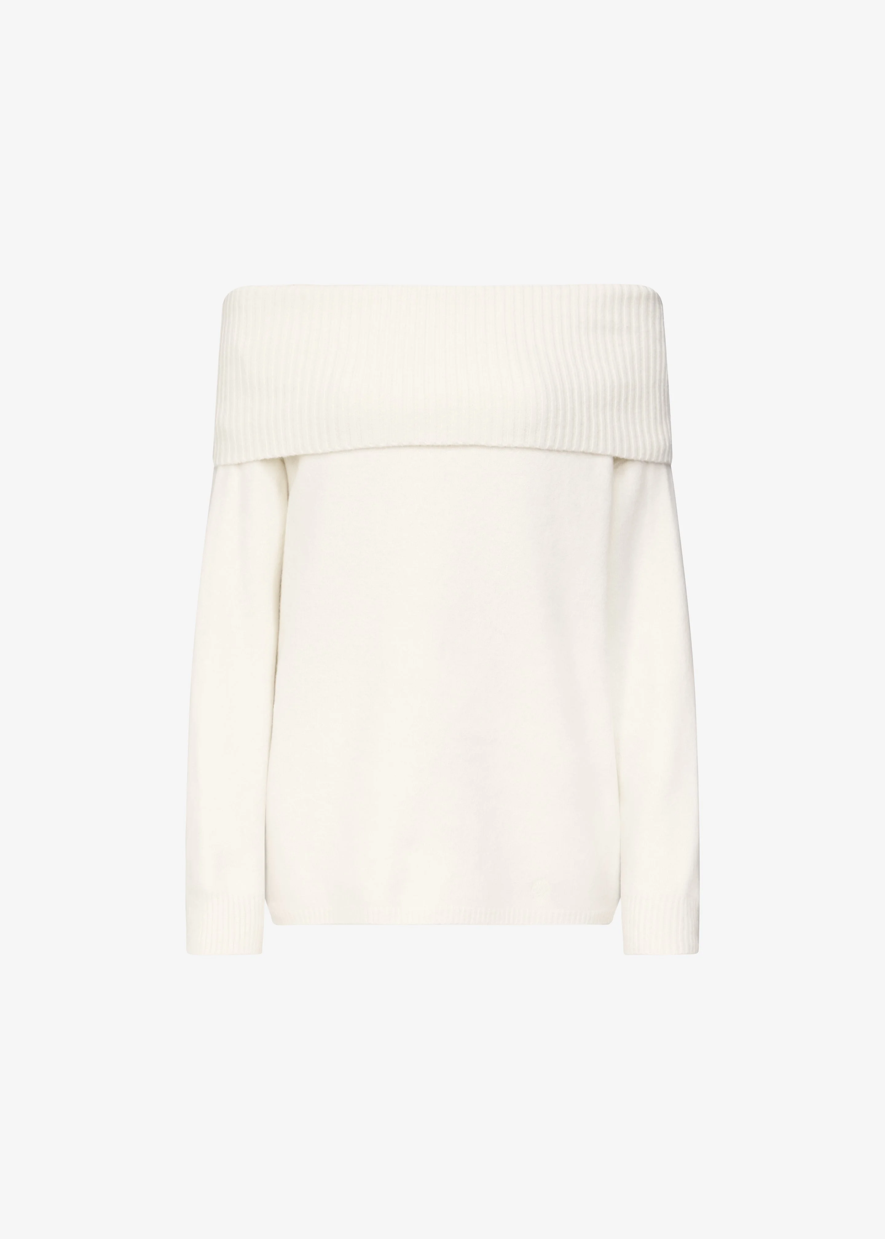 Loulou de Saison Sibyl Off-Shoulder Sweater - Ivory - 1