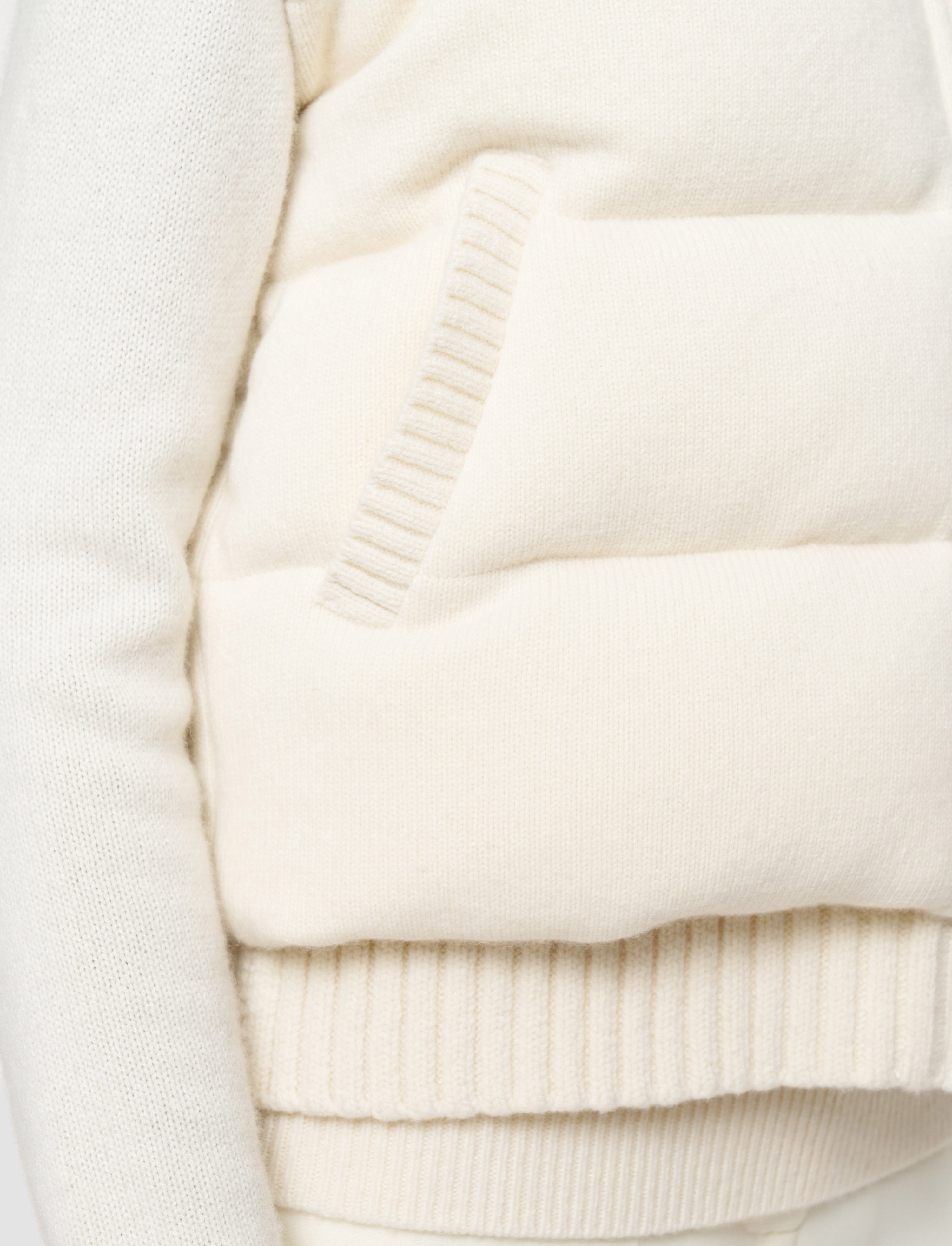 Knitted Down Puffer Gilet - 5