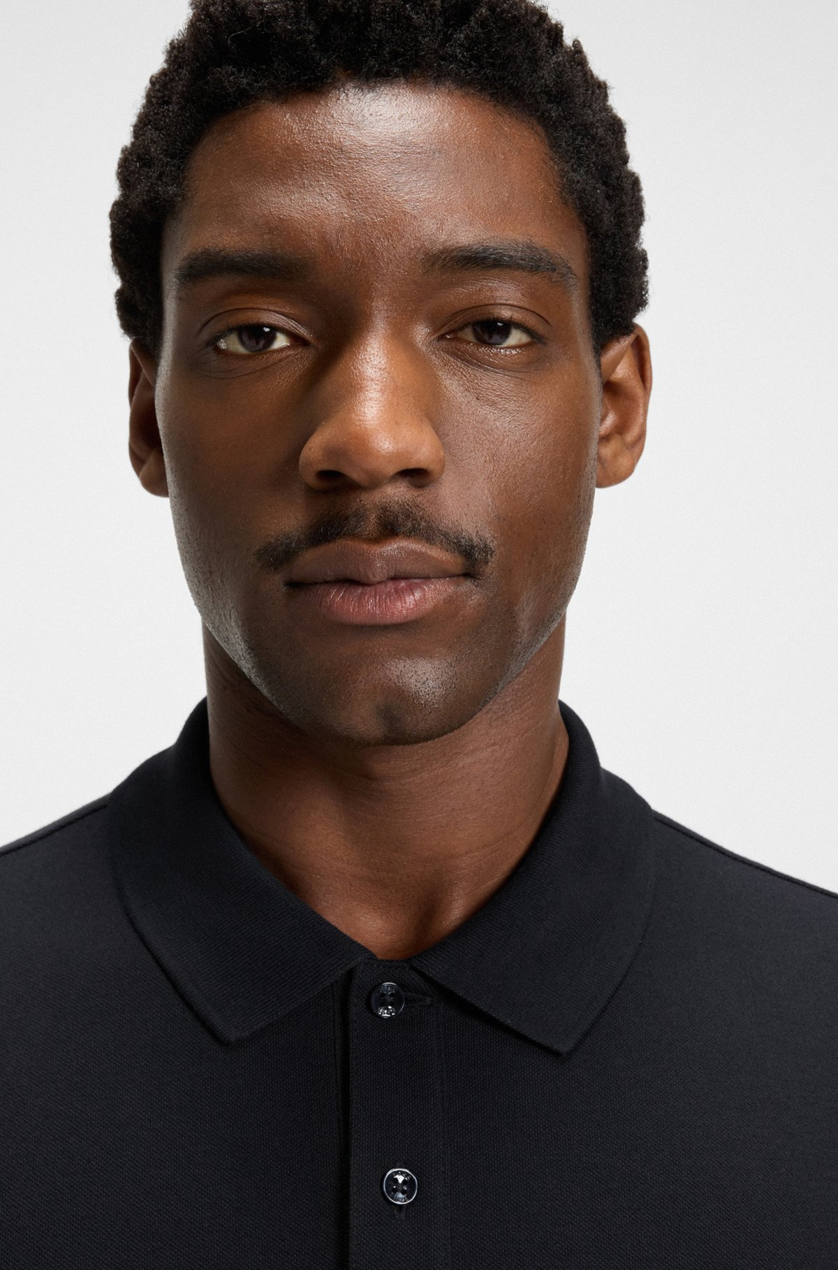 PALLAS REGULAR-FIT POLO SHIRT IN COTTON WITH EMBROIDERED LOGO - 3