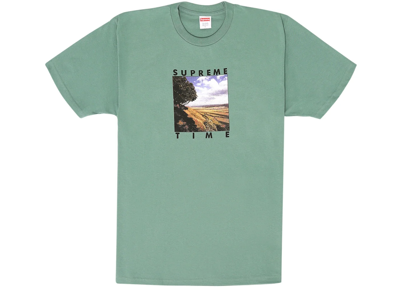Supreme Supreme Time Tee Dusty Teal - 1