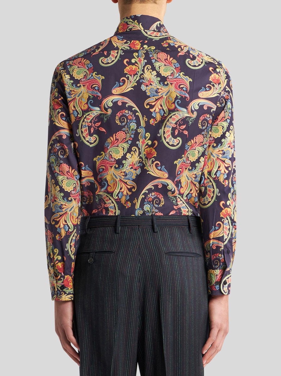 MULTICOLOURED PAISLEY SHIRT - 5