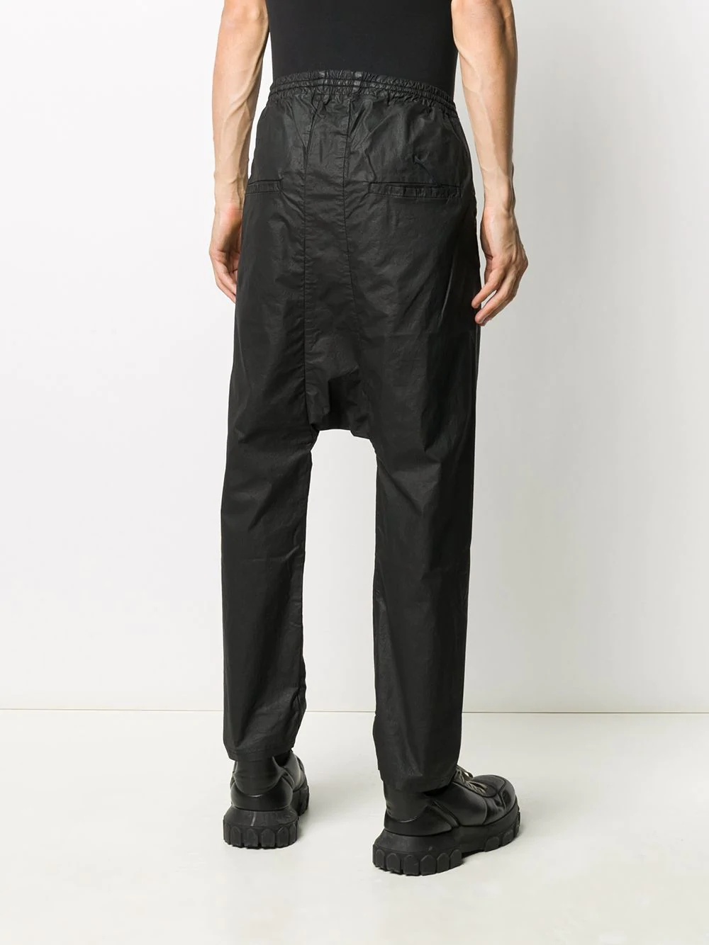 coated track pants - 8