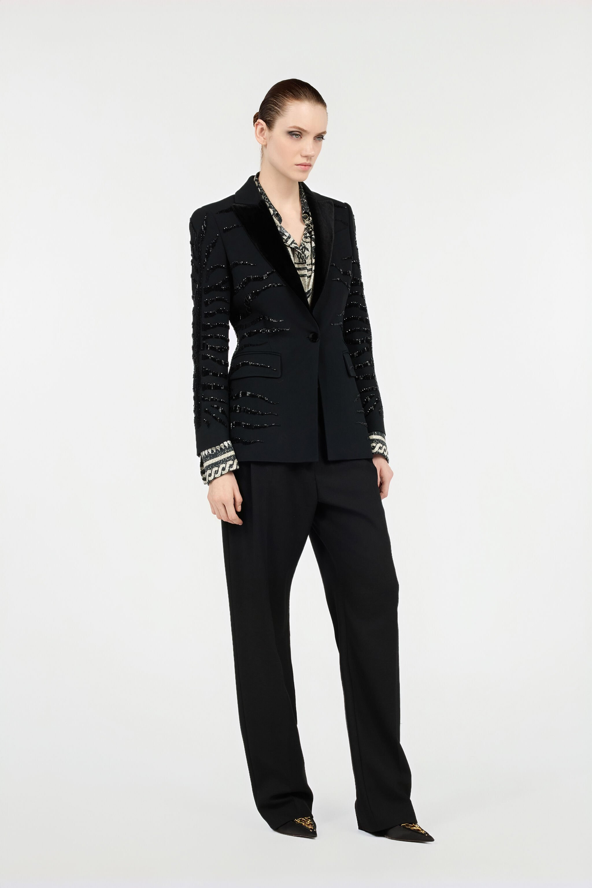 Silk Shirt With Mosaic Print - 2
