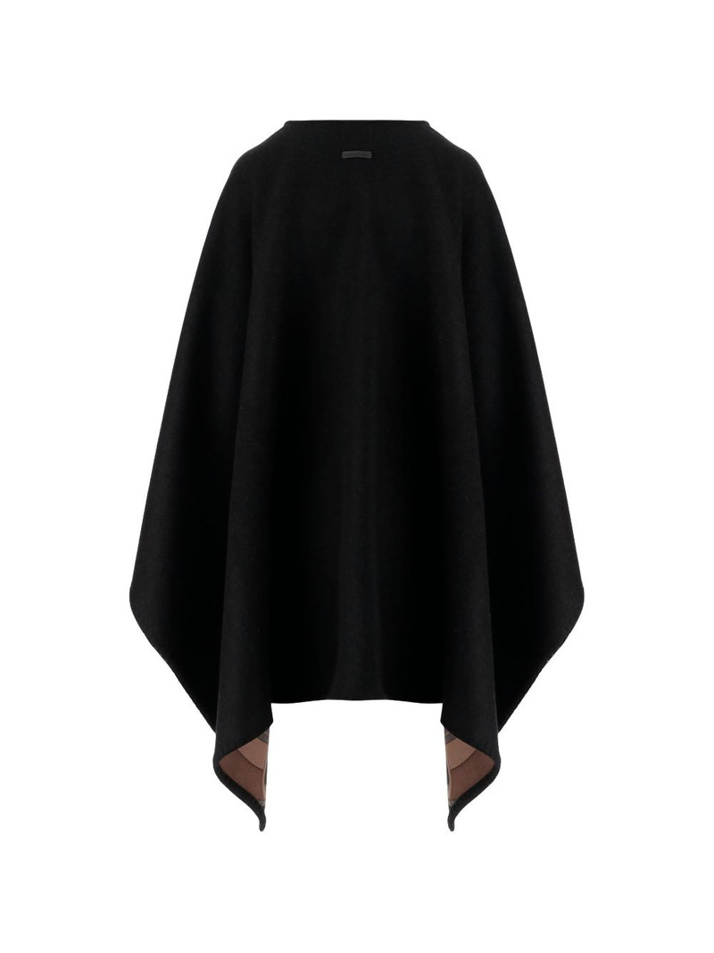 FERRAGAMO reversible geometric cape outlook
