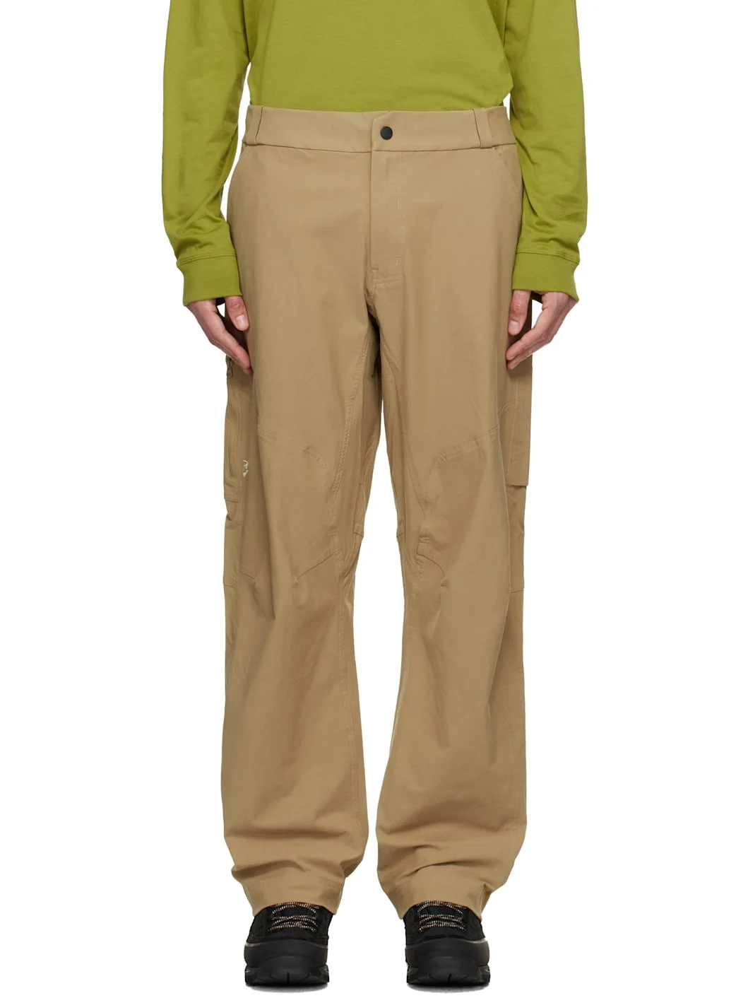 Khaki Cronin Trousers - 1