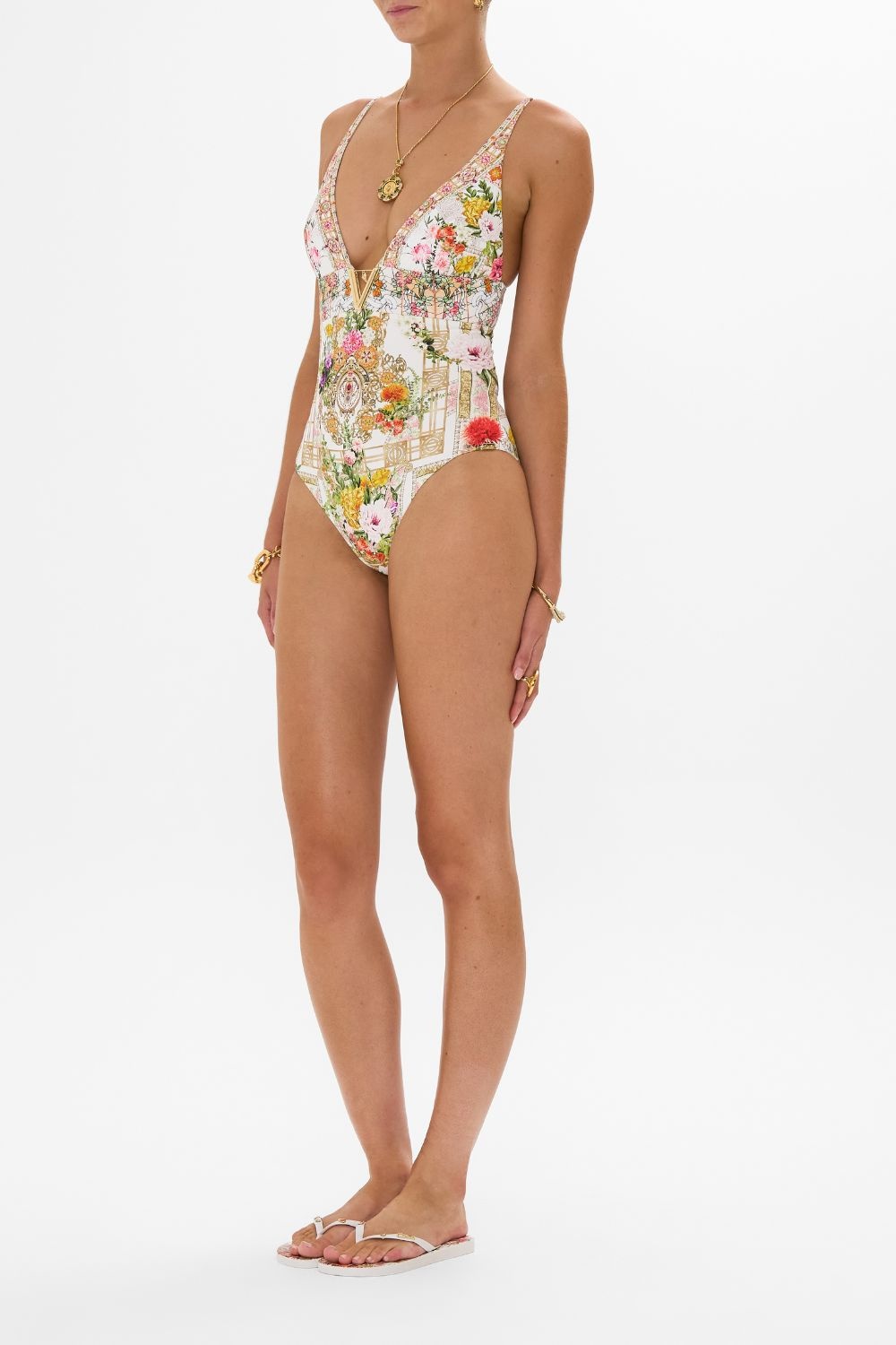 HIGH TRI ONE PIECE WITH FRONT TRIM - 4