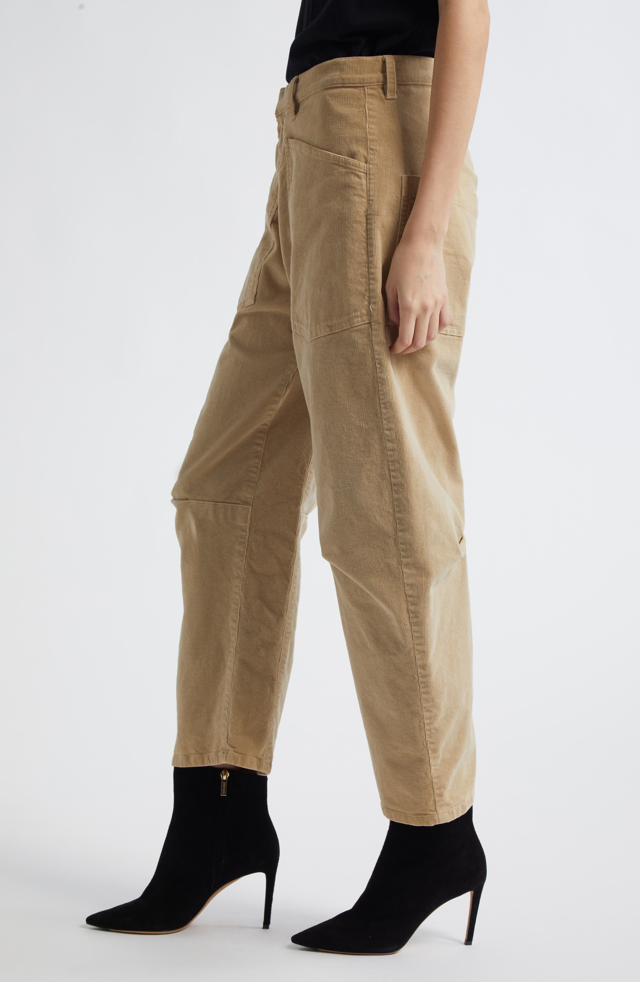 Nili Lotan Shon Corduroy Pants in Sabbia at Nordstrom - 3