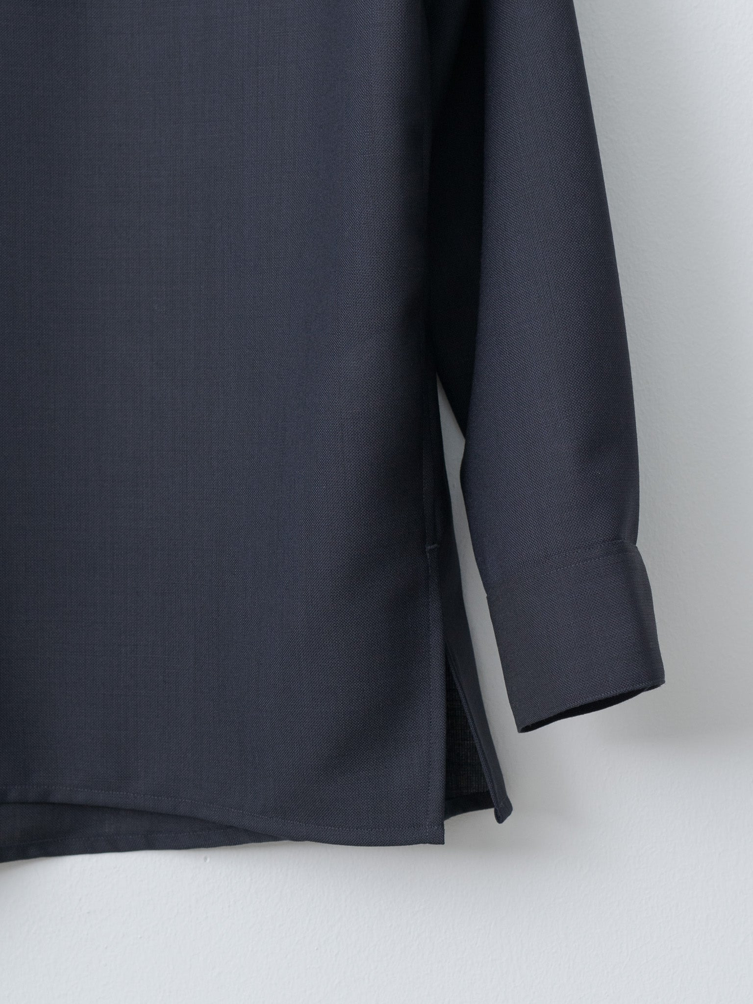 Pinole Half Placket Shirt - Darkest Navy - 7