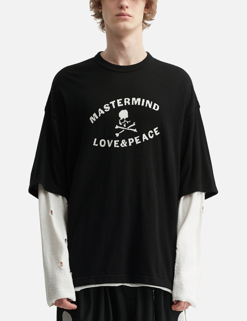 MASTERMIND WORLD REVERSIBLE DISTRESSED TEE outlook