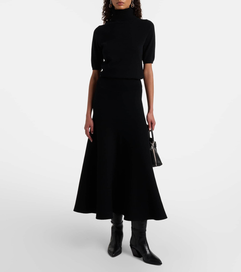 STAUD Austin leather knee-high boots outlook