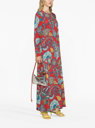 La DoubleJ Swing floral-print maxi dress outlook