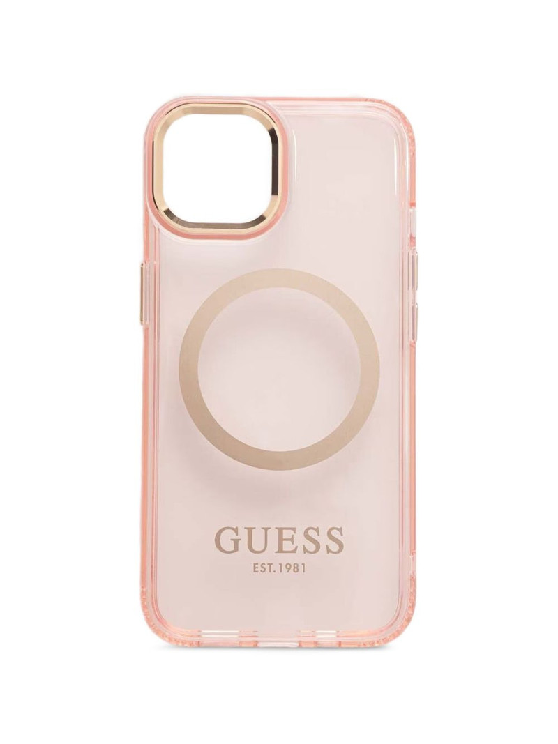 logo-print translucent iPhone case 1
