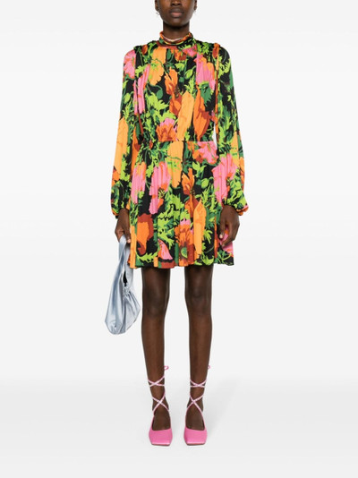 La DoubleJ floral-print minidress outlook