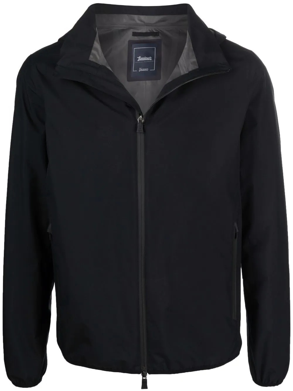 hooded sport jacket - 1