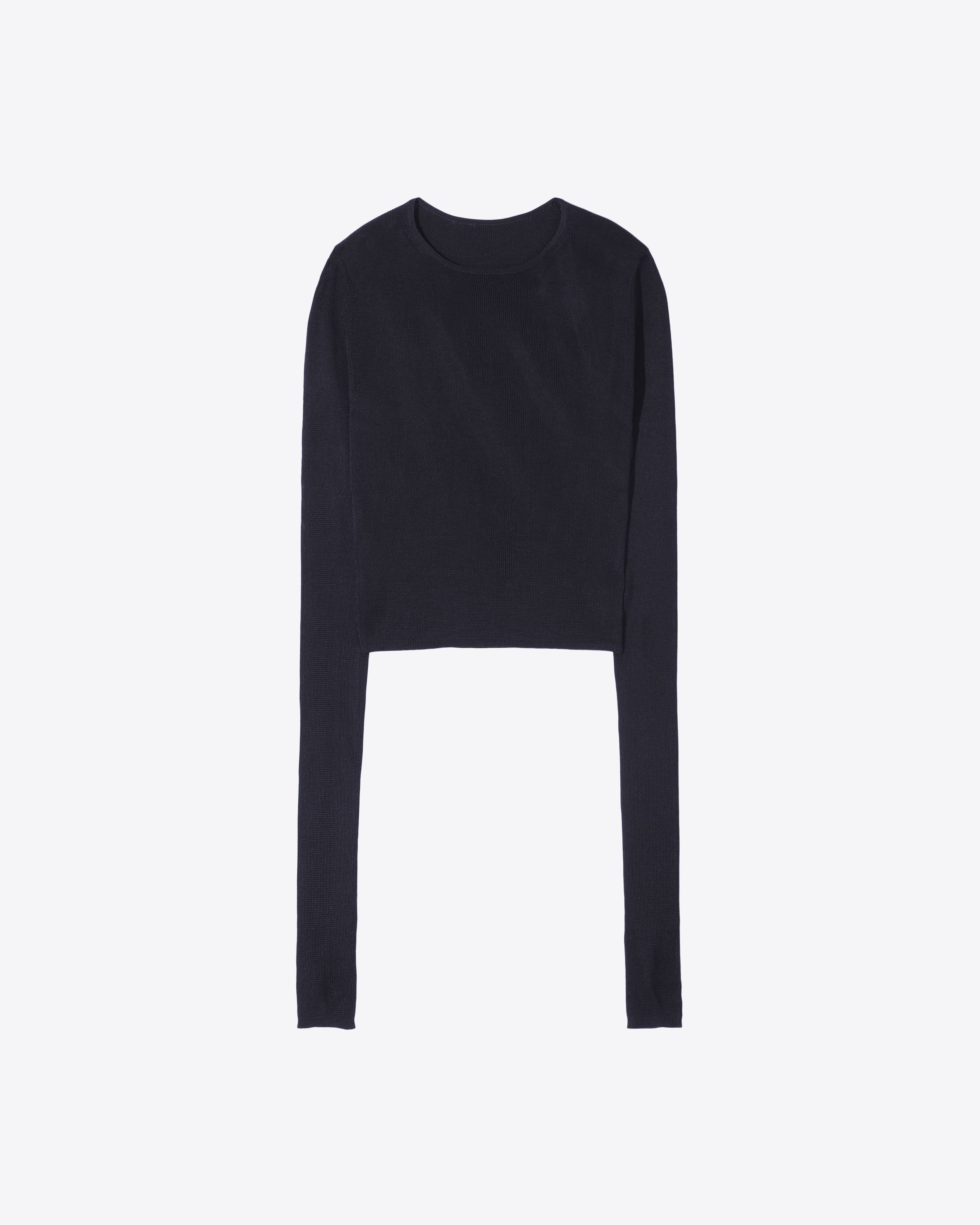 WEDNESDAY SILK SWEATER - 1