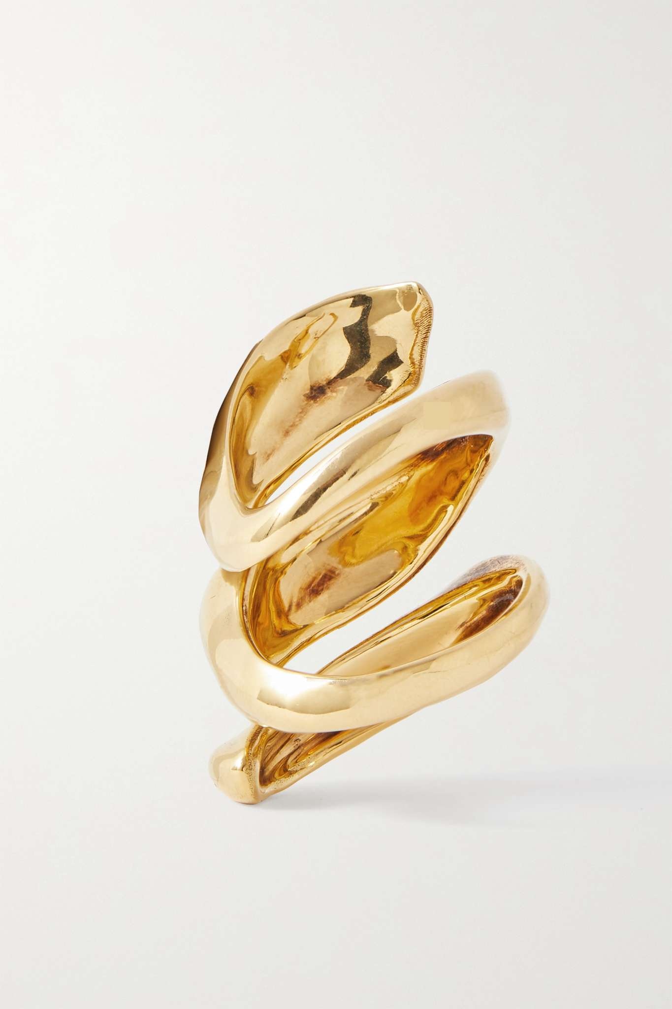 Gold-tone ring - 3