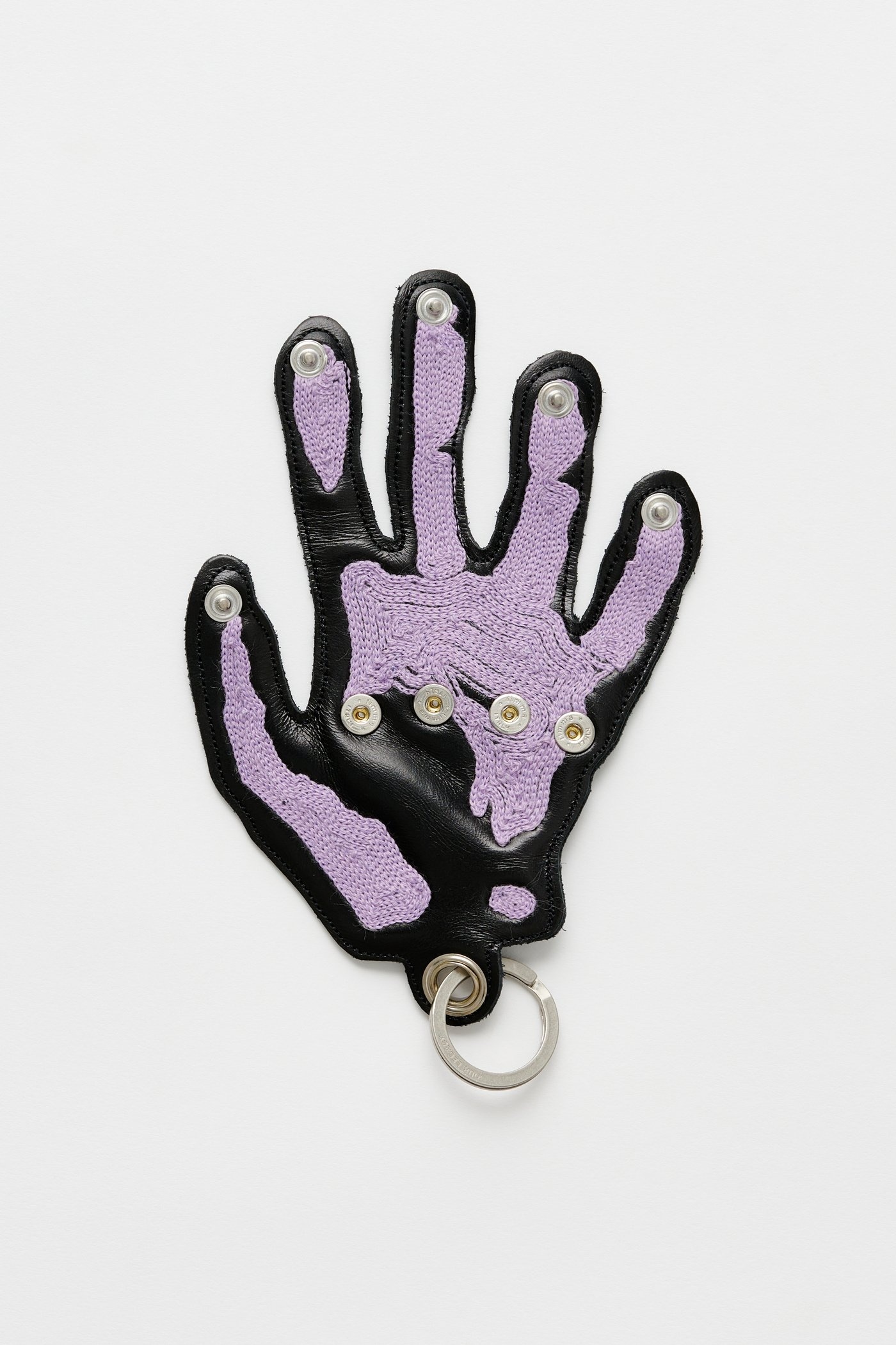 Hand Keyring Black Leather - 1