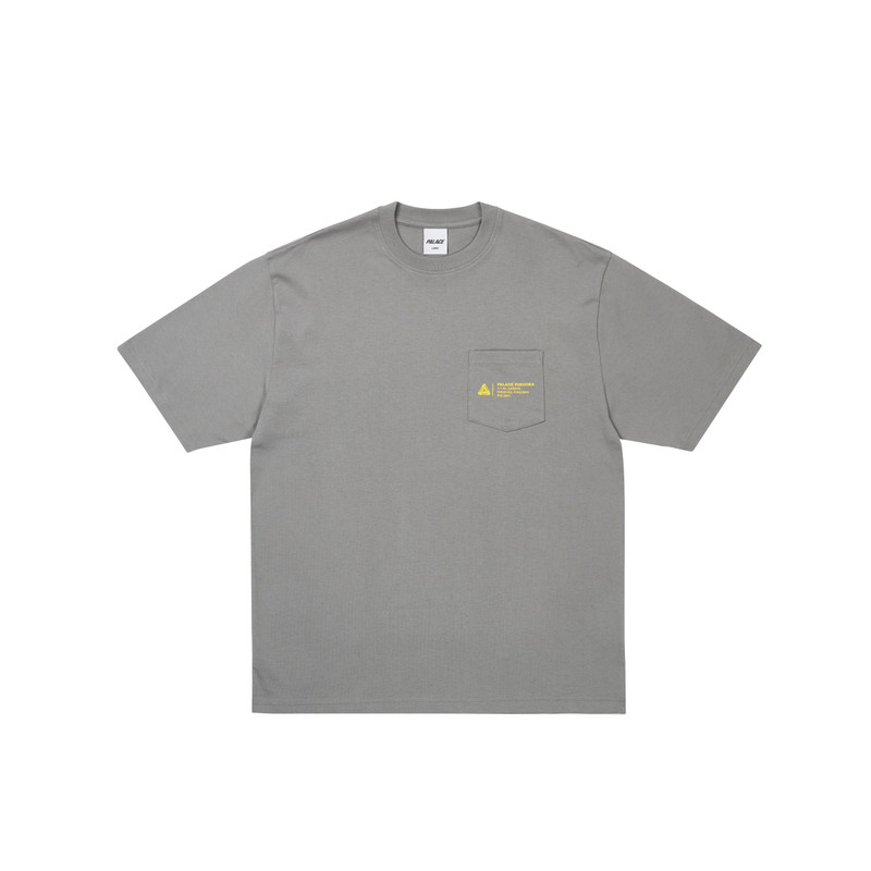 SHOP LOCATOR POCKET T-SHIRT FUKUOKA CHARCOAL 1