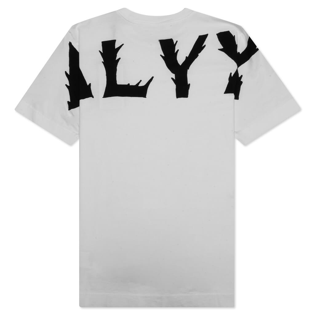 1017 ALYX 9SM BACK LOGO GRAPHIC S/S T-SHIRT - WHITE - 2