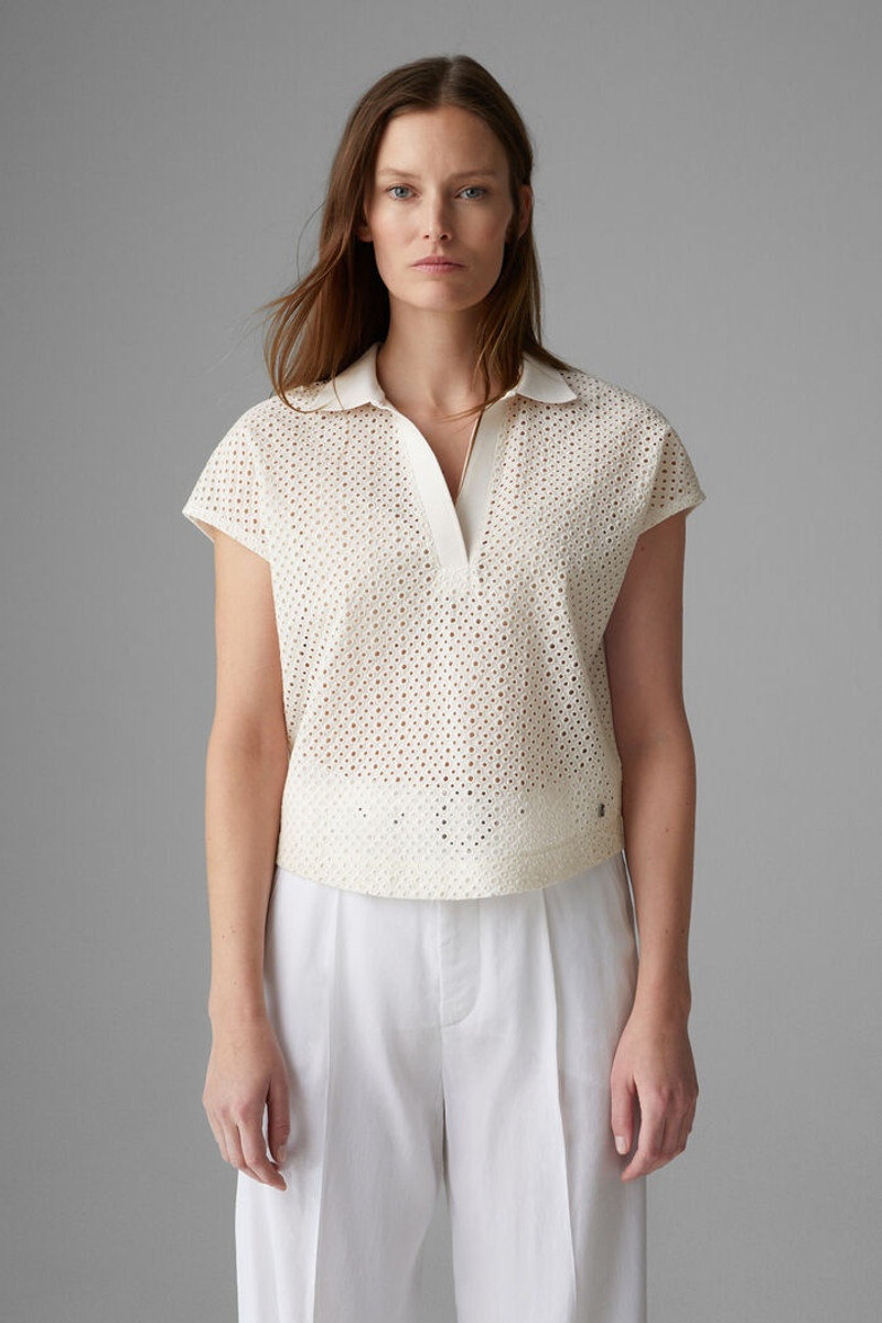Freya Polo shirt in Sand 2