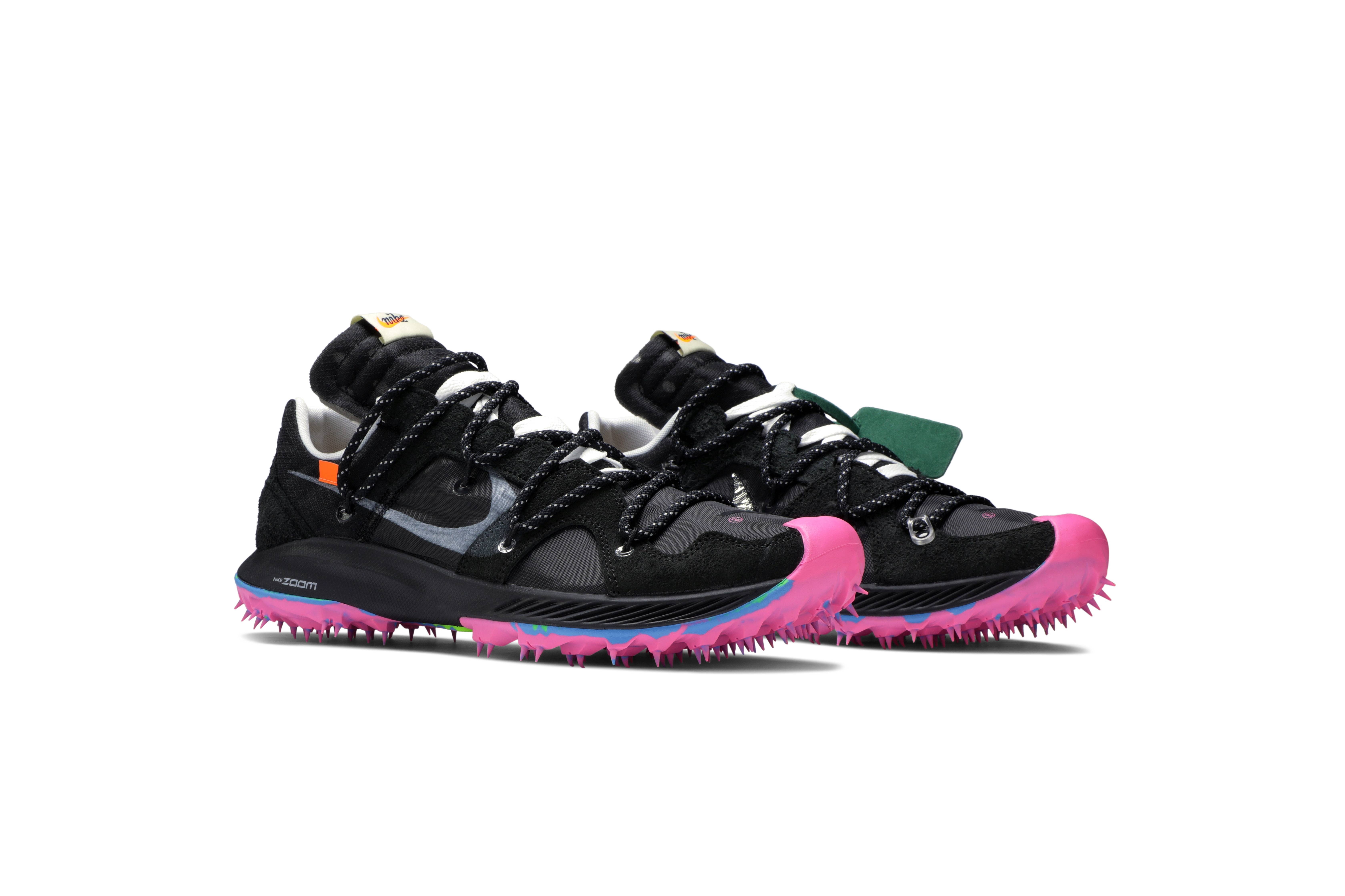 Off-White x Wmns Air Zoom Terra Kiger 5 'Athlete in Progress - Black' - 8
