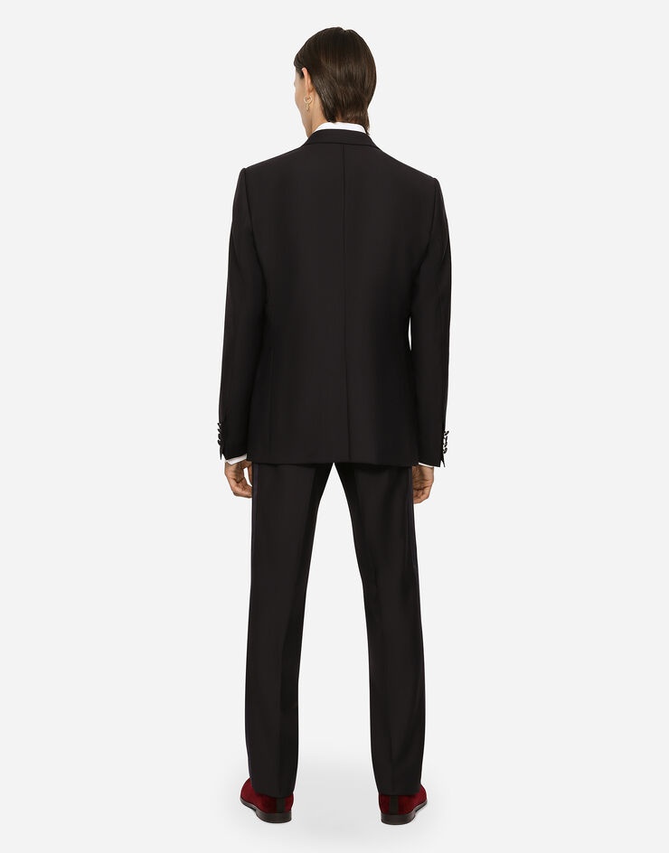 Single-breasted wool Martini-fit tuxedo suit - 3