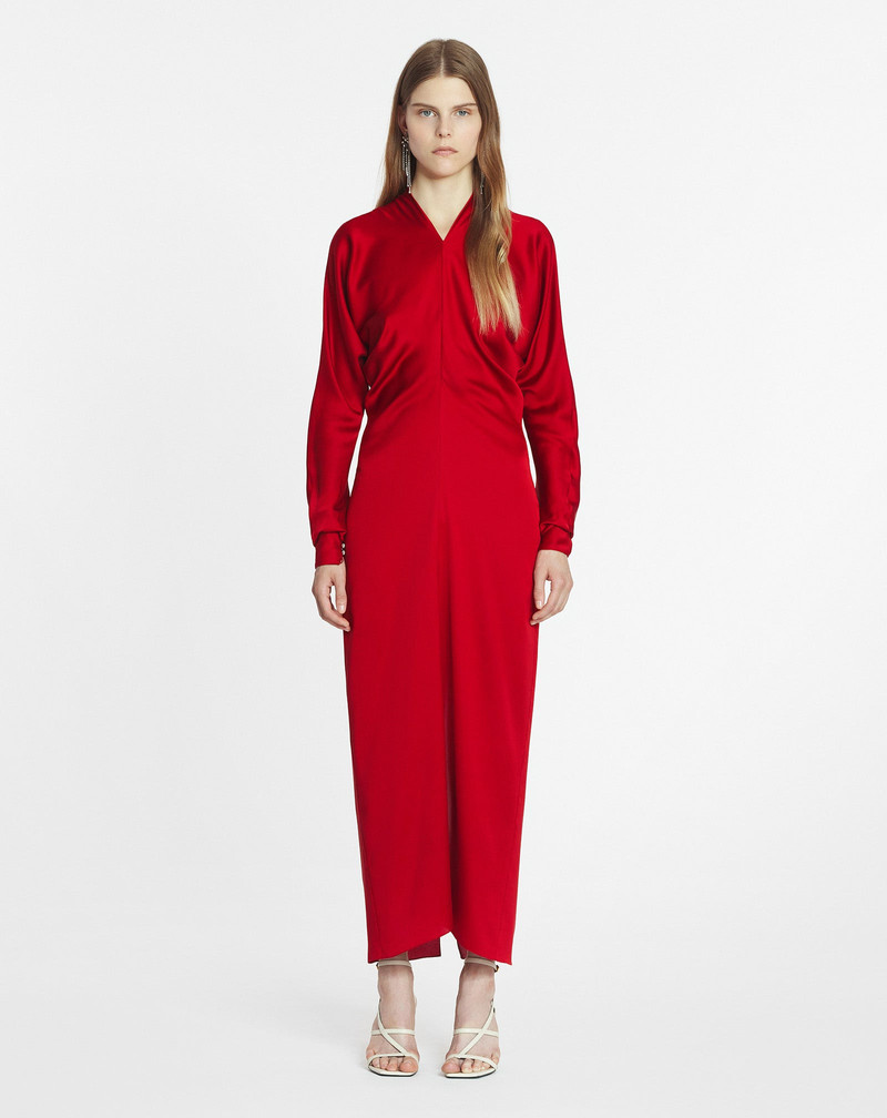 Lanvin FITTED SILK DRESS outlook