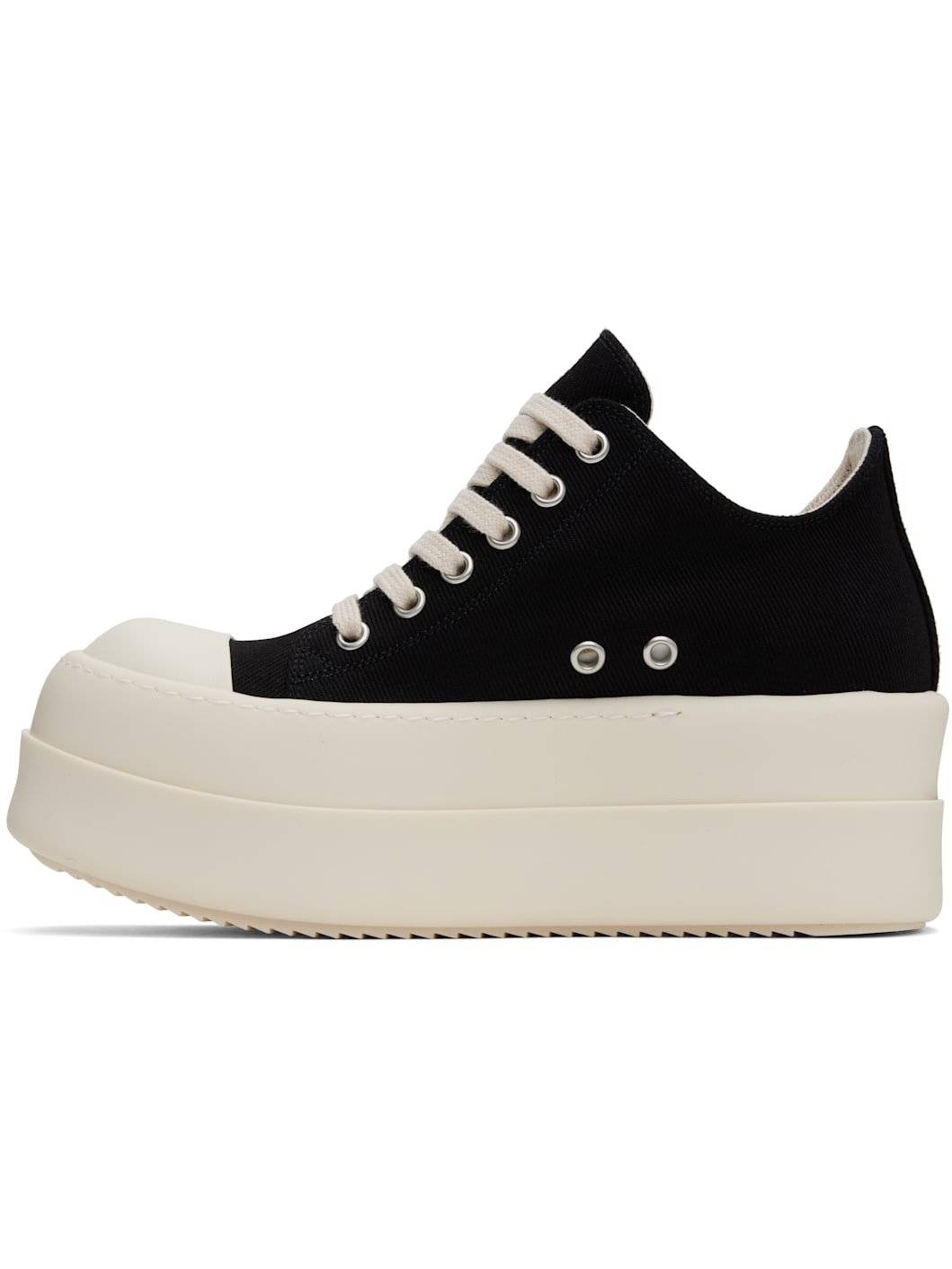 Black Hollywood Double Bumper Low Sneaks Sneakers - 3