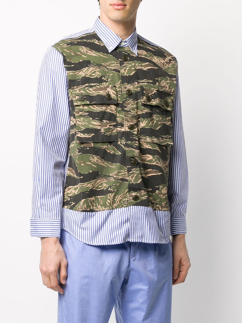 military vest layered shirt 3