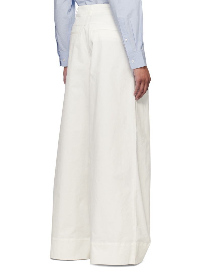 White Avelino Trousers 3