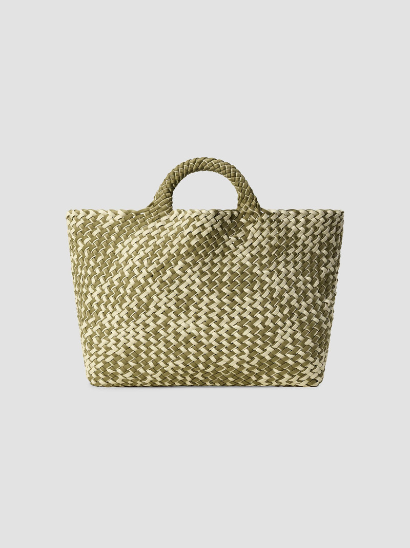 Women's St. Barths Large Double Weave Tote Bag - Oletta 1