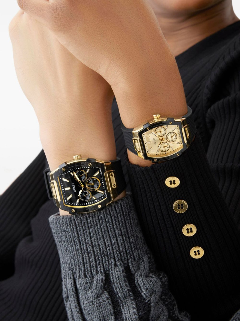 GUESS USA stainless steel 44mm outlook