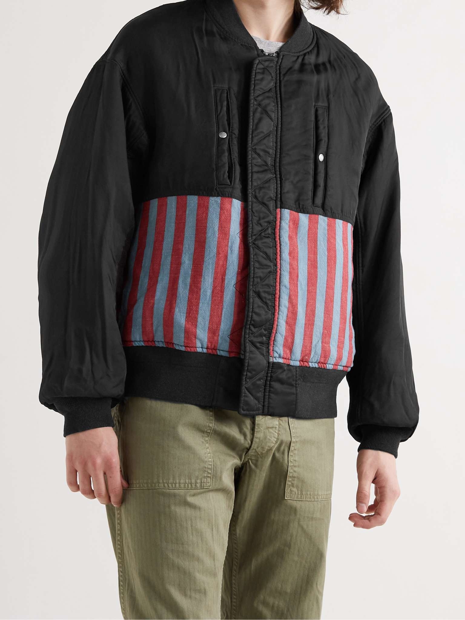 Thorson II Reversible Nylon Bomber Jacket - 6