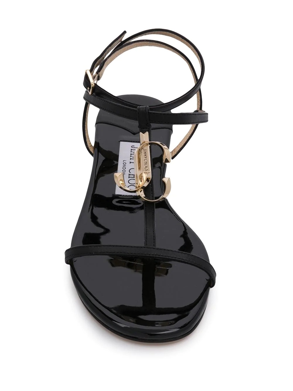 Alodie logo flat sandals - 4